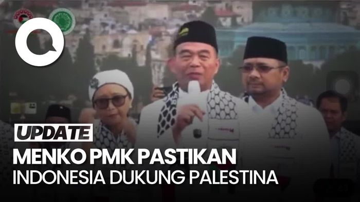 Menko PMK: Jangan Ragu, Sikap Pemerintah RI Dukung Palestina