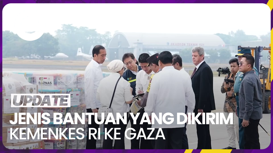 7 Ton Bantuan dari Kemenkes RI Dikirim ke Gaza