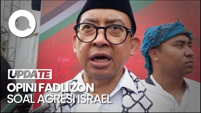 Fadli Zon: Yang Dilakukan Israel Harus Disetop, Sudah Jadi Genosida