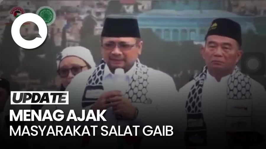 Menag Yaqut Ajak Masyarakat Salat Gaib untuk Para Korban Israel