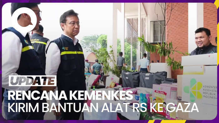 Kemenkes akan Kirim Bantuan Peralatan RS ke Gaza