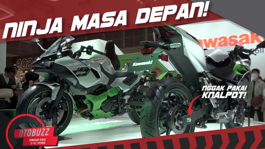 Kawasaki Ninja e-1 & Ninja 7 Hybrid: Makin Buas Tenaganya, Makin Irit Pengeluarannya!