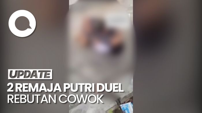 Viral Remaja Putri Duel gegara Cemburu Buta