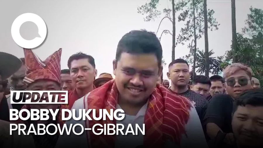 Bobby Tegaskan Lagi Dukung Prabowo-Gibran: Saya Ikut Relawan