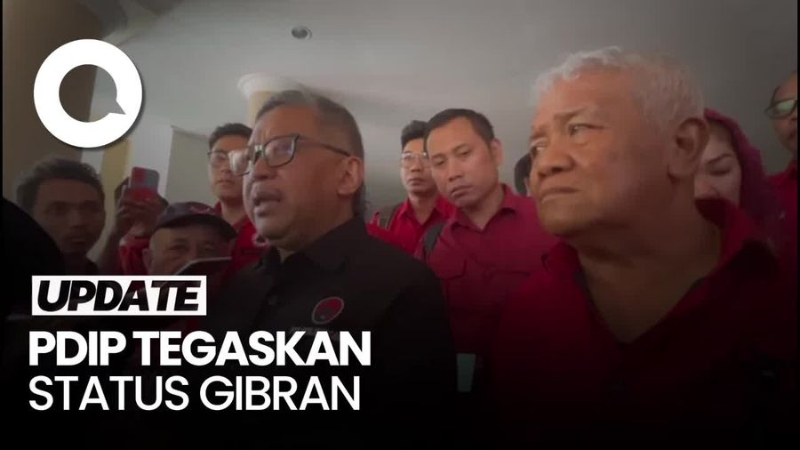 Hasto Tegaskan Gibran Sudah Bukan Lagi Kader PDIP