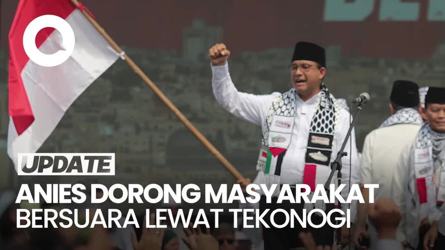 Anies Ajak Masyarakat Suarakan Dukungan ke Palestina Lewat Teknologi