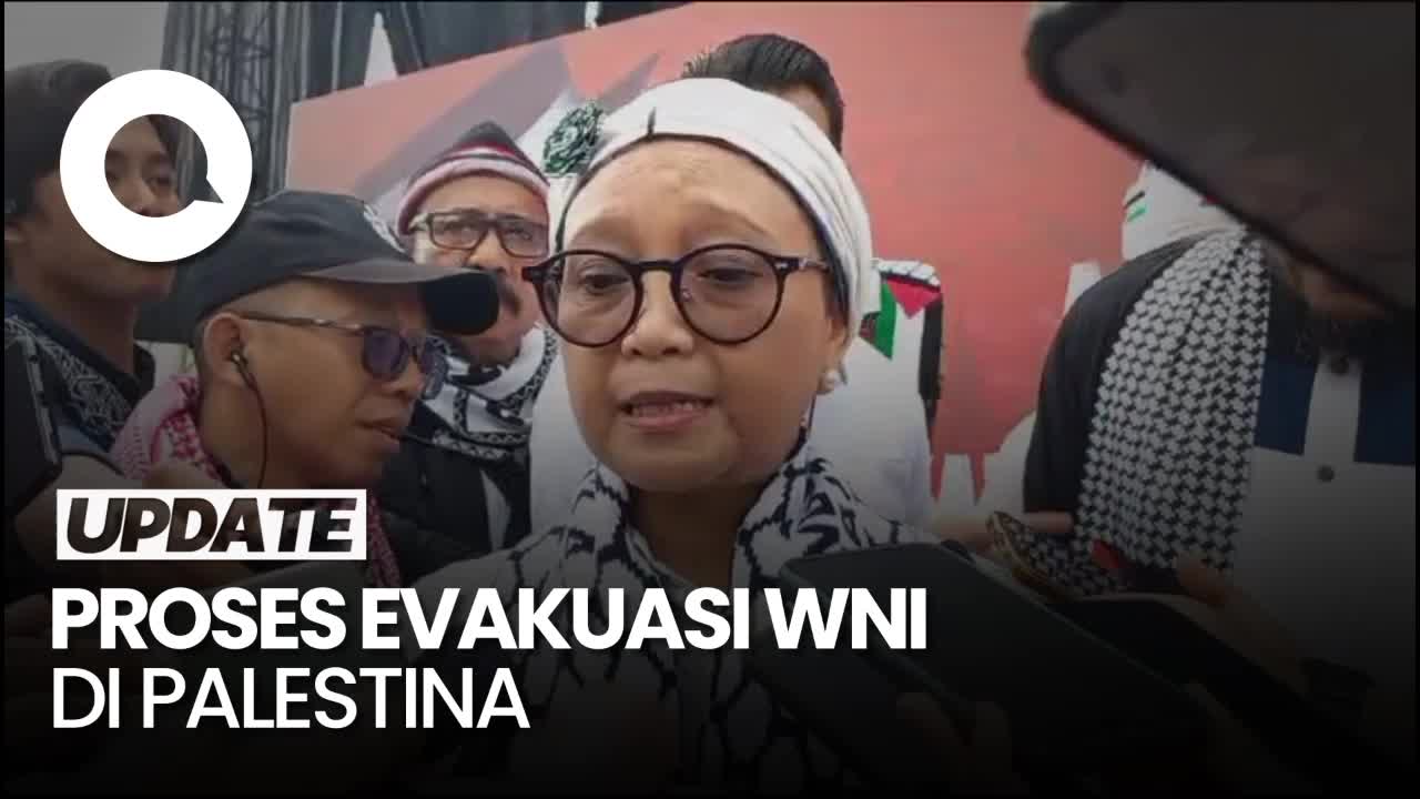 Menlu Retno Ungkap Rumitnya Evakuasi WNI Dari Gaza