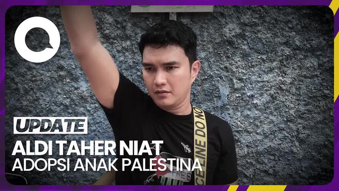 Selain Donasi, Aldi Taher Juga Berniat Adopsi Anak Palestina 