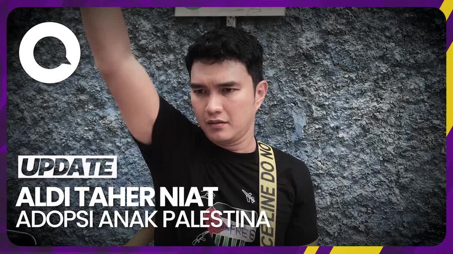 Selain Donasi, Aldi Taher Juga Berniat Adopsi Anak Palestina 