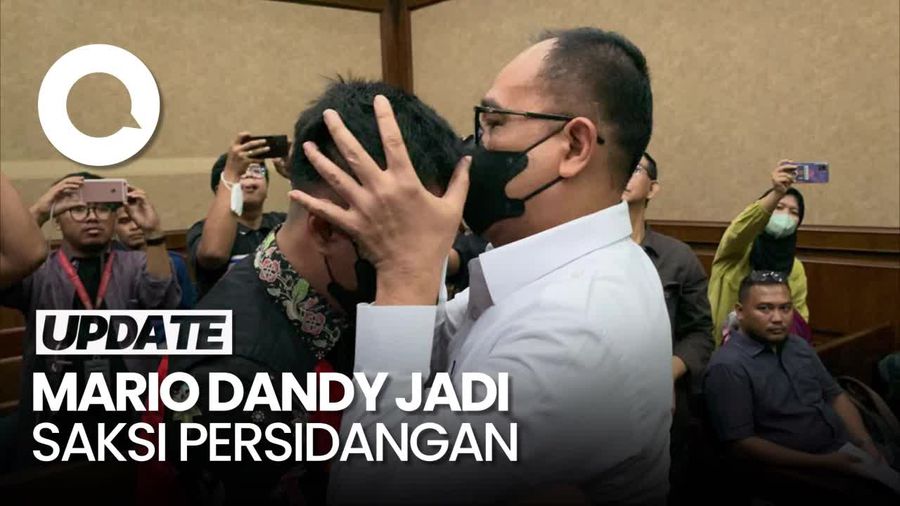 Rafael Alun Ucapkan Terima Kasih ke Jaksa karena Hadirkan Mario