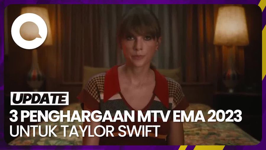 Taylor Swift Jadi Best Artist di MTV EMA 2023