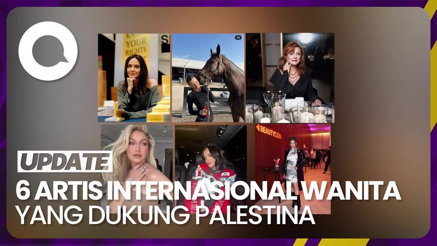 Artis Internasional yang Vokal Bela Palestina, Angelina Jolie hingga Gigi Hadid