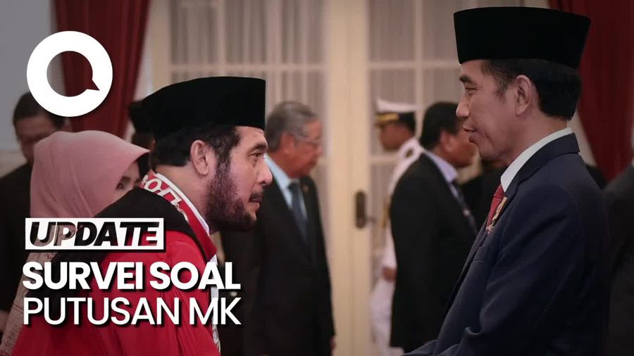 Survei Charta: 39,7% Publik Percaya Jokowi Cawe-cawe Putusan MK