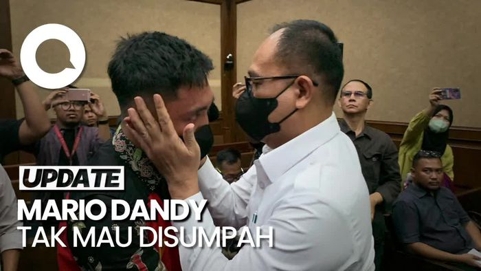 Mario Dandy Menolak Disumpah Jadi Saksi di Sidang Rafael Alun