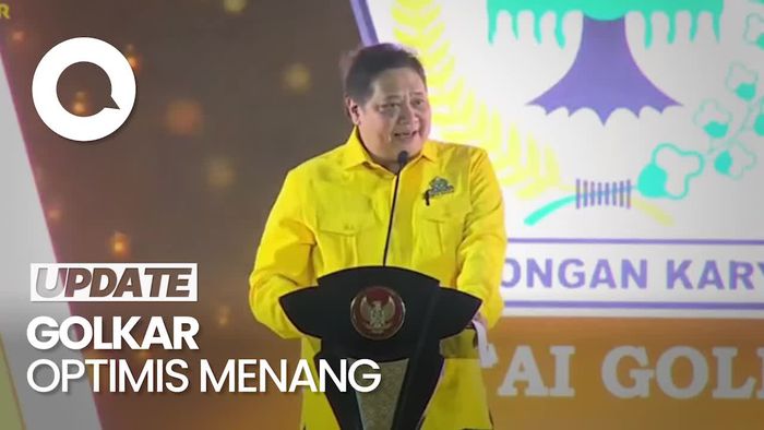 Airlangga Pamerkan Penyerang Pemenangan Pilpres 2024 ke Prabowo