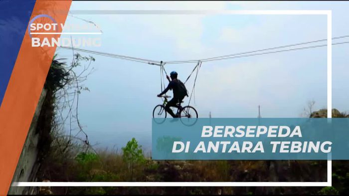 Memacu Keberanian Dengan Bersepeda di Gunung Tebing Hawu Bandung