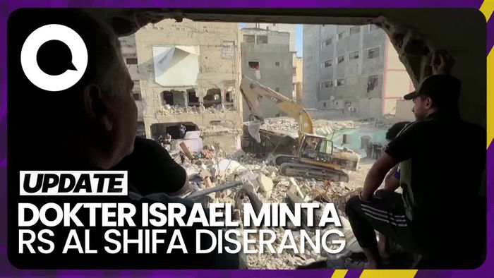 Dokter Israel Minta Militer Serang RS Al Shifa di Gaza