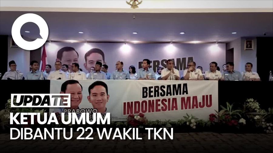 Resmi Dibentuk, Ini Daftar Ketum hingga Sekretaris TKN Prabowo-Gibran