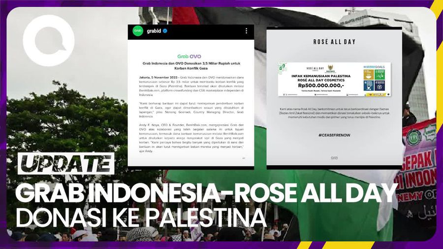 Seusai Heboh Diboikot, Sejumlah Brand Indonesia Donasi ke Palestina