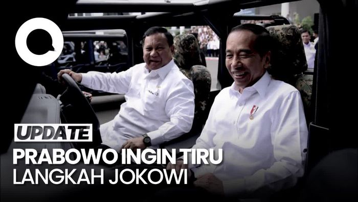 Prabowo di Depan Jokowi: Jika Dapat Mandat, Saya Mau Tiru Langkah Bapak