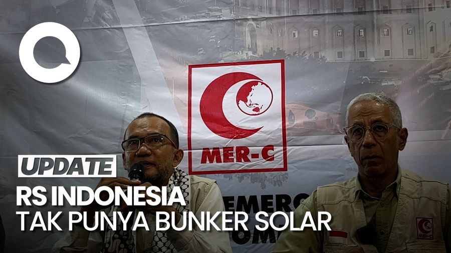 MER-C Bantah Tuduhan Israel soal RS Indonesia Punya Bunker Solar