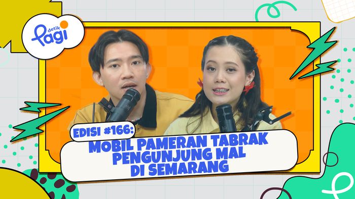 Mobil Pameran Tabrak Pengunjung Mal di Semarang