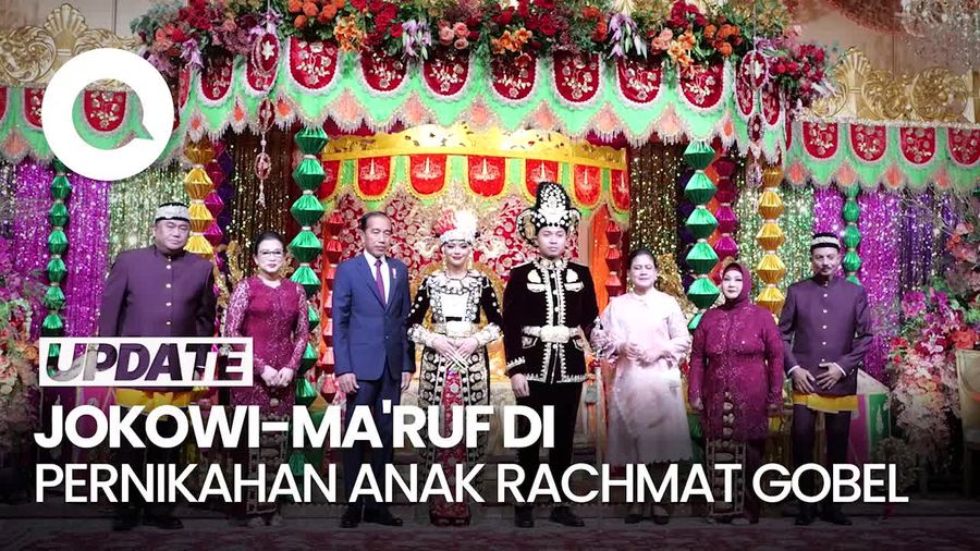 Momen Jokowi-Amin hingga Anies-Cak Imin Hadiri Pernikahan Anak Rachmat Gobel