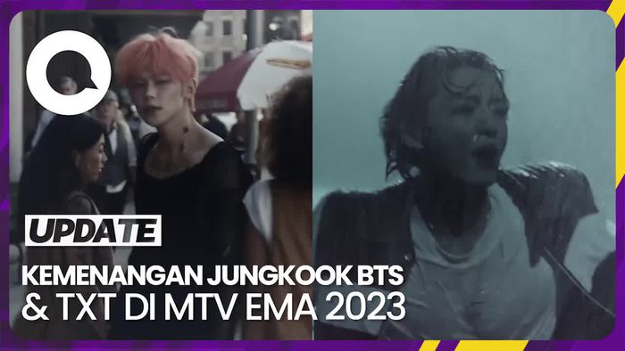 Jungkook BTS dan TXT Raih Penghargaan MTV EMA 2023