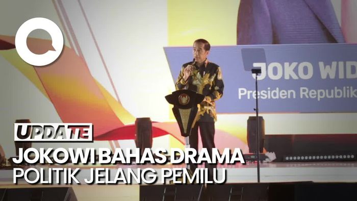 Jokowi Sentil Kondisi Politik Jelang Pemilu: Terlalu Banyak Drakornya