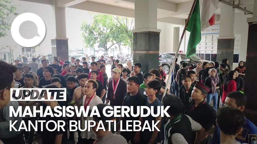 Baru Sehari Menjabat, Pj Bupati Lebak Digeruduk Mahasiswa