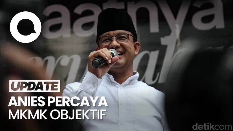 Anies Pede MKMK Objektif soal Putusan Kode Etik Anwar Usman