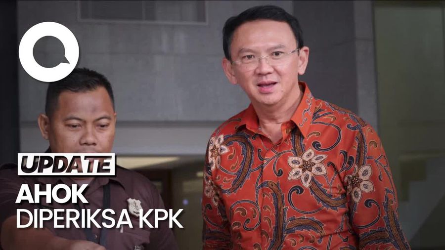 Ahok Jalani Pemeriksaan KPK Selama 6,5 Jam