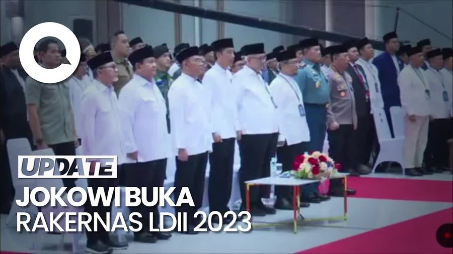 Jokowi, Prabowo, hingga Zulhas Hadiri Rakernas LDII 2023