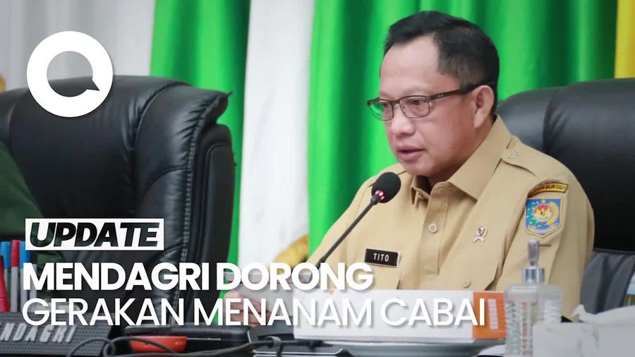 Harga Cabai Meroket, Mendagri Ajak Masyarakat Tanam Sendiri