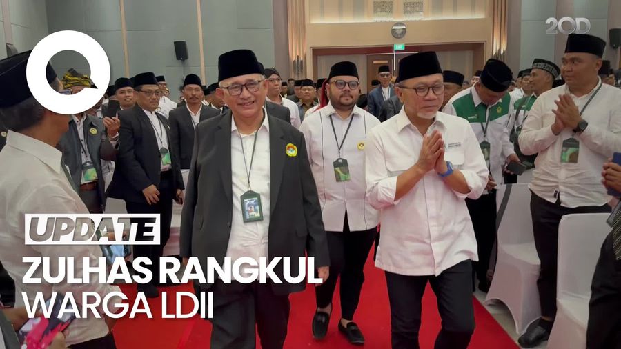 Zulkifli Hasan Rangkul Warga LDII di Rakernas LDII 2023