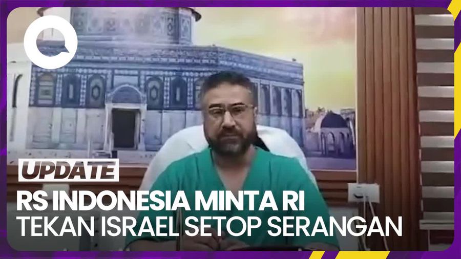 Direktur RS Indonesia Minta Pemerintah RI Tekan Israel Hentikan Serangan