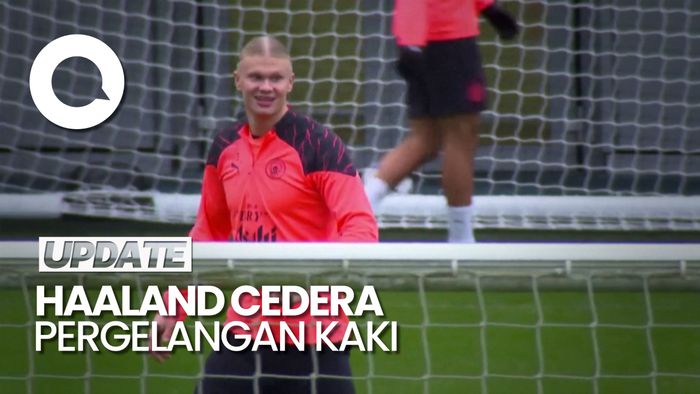 Haaland Gabung Latihan, Tapi Masih Diragukan Tampil Lawan Young Boys
