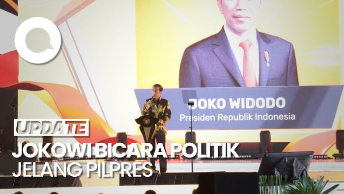 Jokowi soal Pilpres 2024: Ini Pertandingan Antar-anggota Keluarga Sendiri