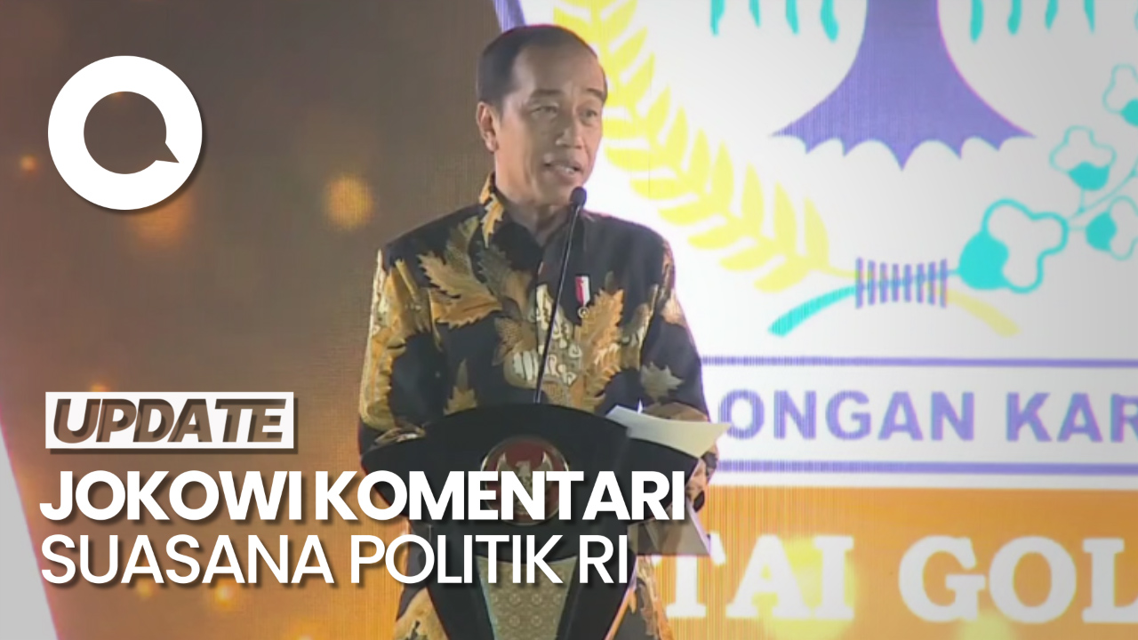 Pernyataan Lengkap Jokowi Sebut Akhir-akhir Ini Banyak Drama Politik