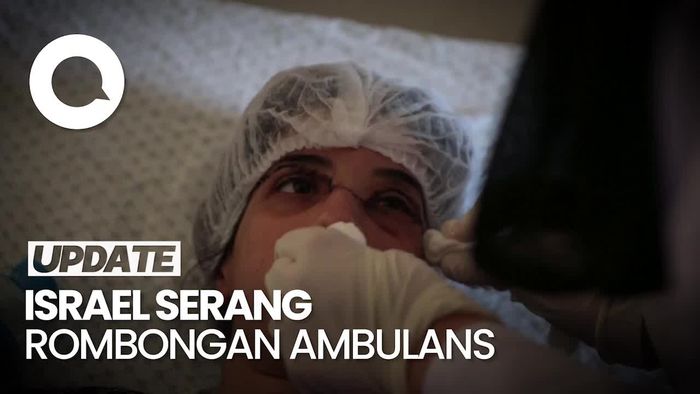 Cerita Horor Detik-detik Israel Serang Konvoi Ambulans di Gaza