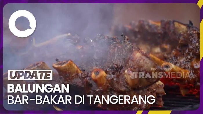 Bikin Laper: Iga Bakar Kaki Lima di Balungan Bar-Bakar