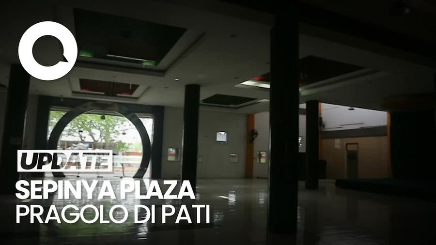 Plaza Pragolo di Pati Sepi Pengunjung, Kini Tersisa 6 Pedagang