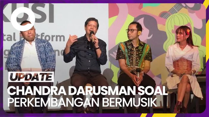 Wejangan Chandra Darusman untuk Musisi Muda yang Semakin Menjamur