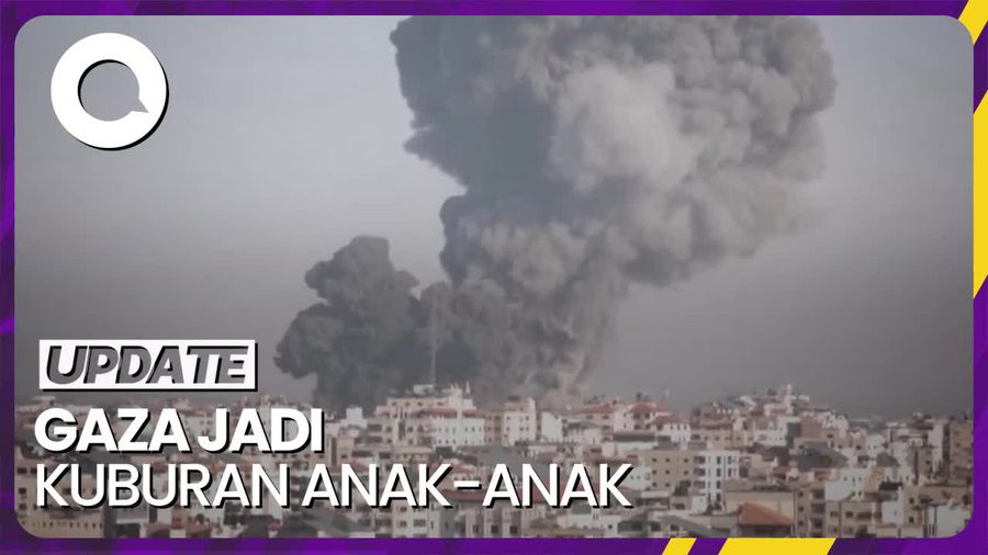 Sekjen PBB: Gaza Kini Jadi Kuburan Bagi Anak-anak