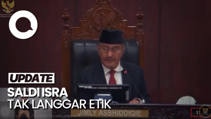 Saldi Isra Tak Terbukti Langgar Etik terkait Dissenting Opinion