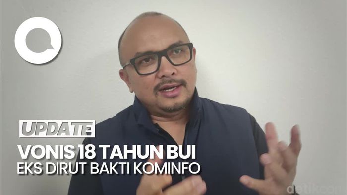 Eks Dirut Bakti Kominfo Anang Achmad Latif Divonis 18 Tahun Bui