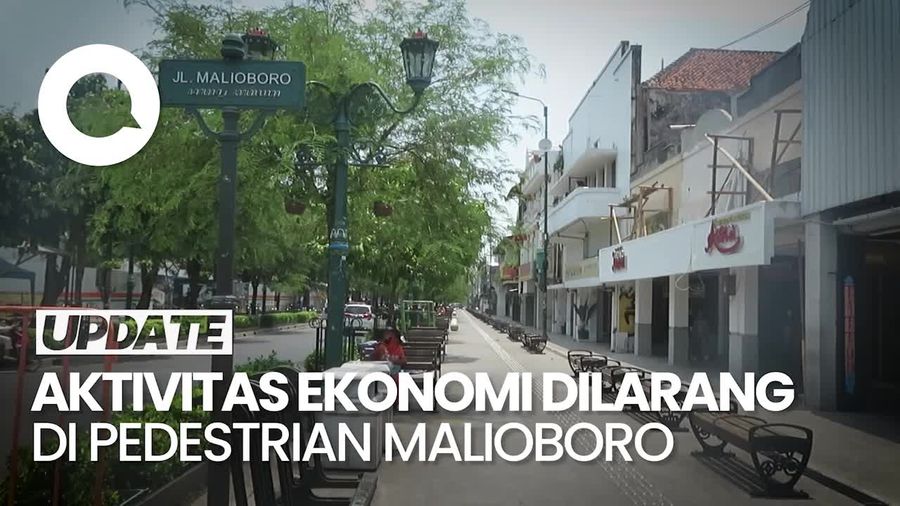 Pedagang, Pengamen dan Skuter Listrik Dilarang di Pedestrian Malioboro!