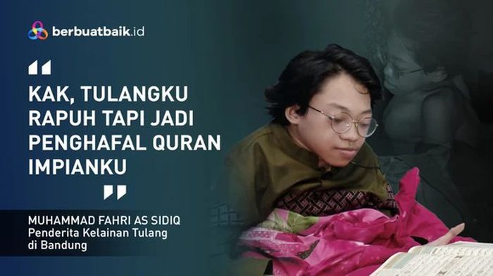 Pilu Remaja Penghapal Alquran Alami Kelainan Tulang yang Mudah Patah