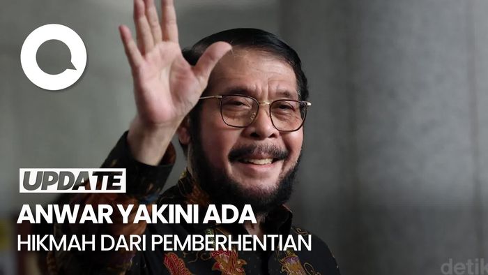 Anwar Usman: Pemberhentian dari Ketua MK Tak Sedikitpun Bebani Saya