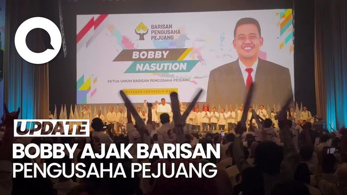 Bobby Nasution Bersama Barisan Pengusaha Pejuang Resmi Dukung Prabowo-Gibran